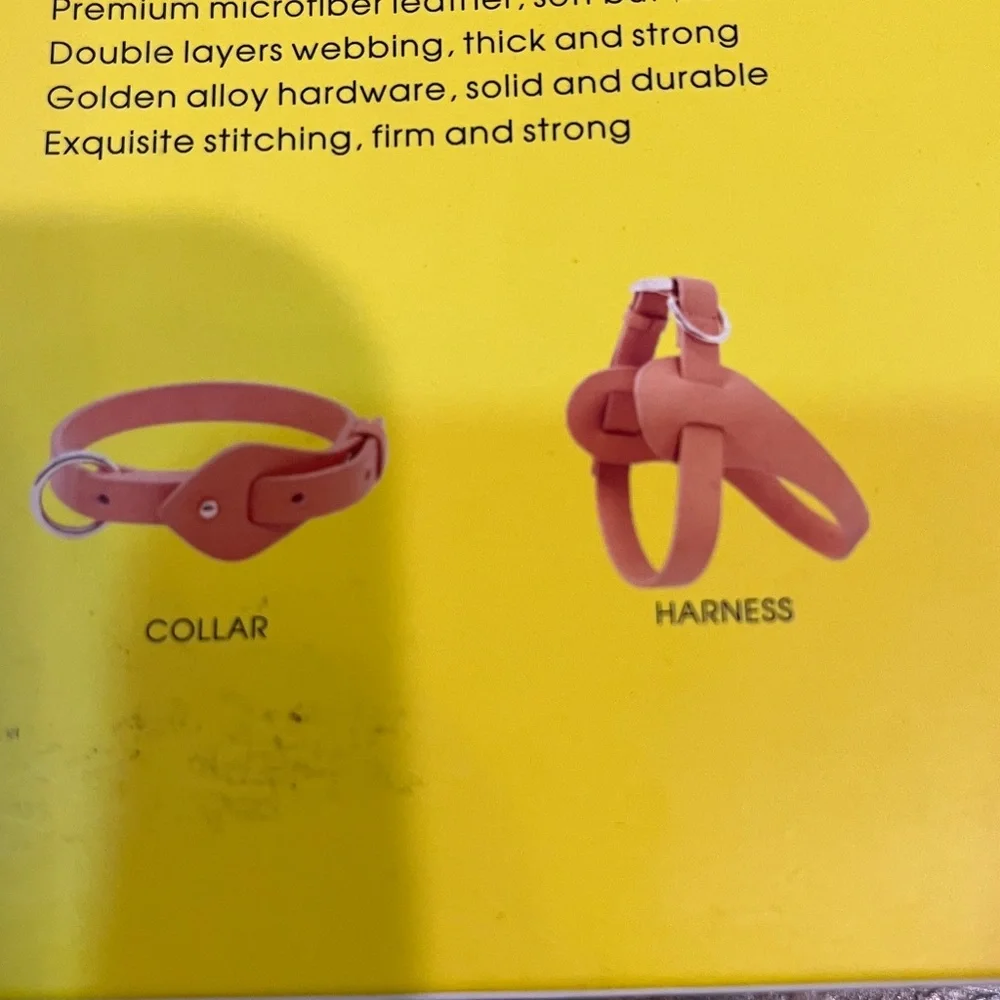 Pet Life Microfiber dog or critter collar with Golden Hardware NWT